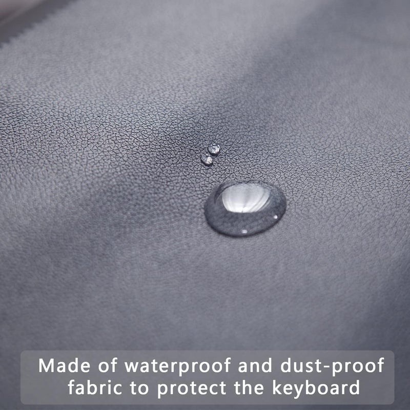 mooson Keyboard Piano Cover, Digital Piano Dust Cover, Light Luxury Soft and Premium Surface, Thickening Electronic Organ Covering Keyboard Update Encasement - Image 5